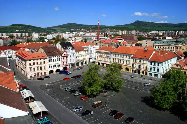 2. Revoluční možnost parkování zdarma v centru Litoměřic